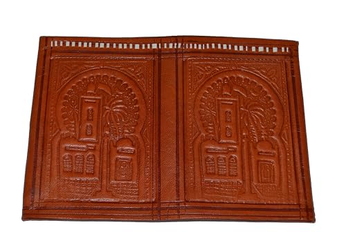 Treasures Of Morocco Handmade Moroccan By-fold Leather Wallet Large Vintage Exquisite Handy4