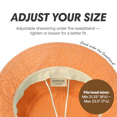 Image of Hot Summer Bucket Hat Trendy Cotton Sun Cap for Beach Golf Fishing | Breathable cotton, fun outdoor vacation style, packable boonie design for men and women