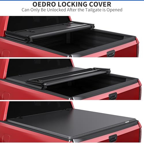 OEDRO Soft Tri-Fold Tonneau Cover