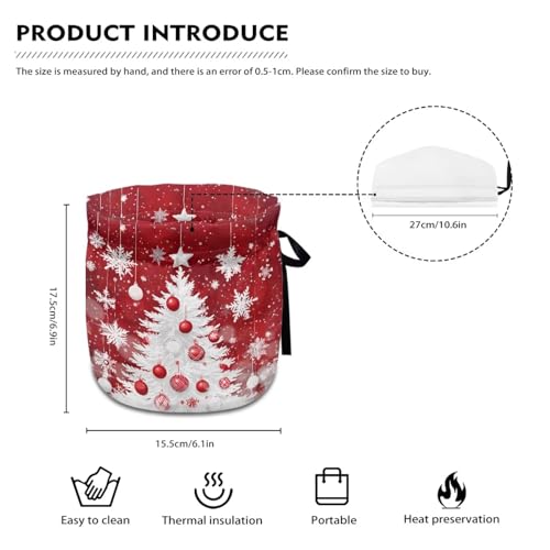Image of Christmas Tree Tea Pot Cover Tea Cozy Foldable Teapot Dust Cover Keep Warmer Teapot Protective Insulated Soft Cover Kitchen Home Decor Accessory Tea Pots Cozy