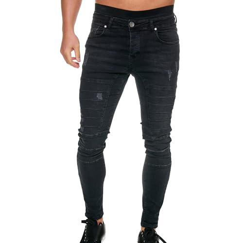 Pantalon de motard extensible en jean léger pour un confort optimal