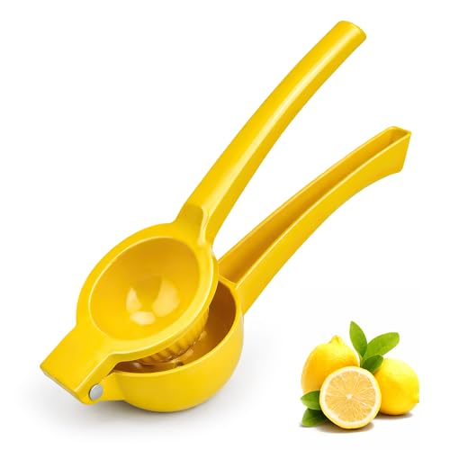 YC Kitchen Lemon Squeezer,Lemon Juicer - Metal Manual Hand Juicer Tool, Kitchen Tools for citrus juicer, Dishwasher Safe