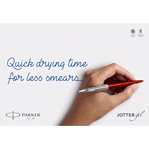 Bolígrafo Parker Gel Jotter acero y cromo punta 0.7 mm miniatura 4