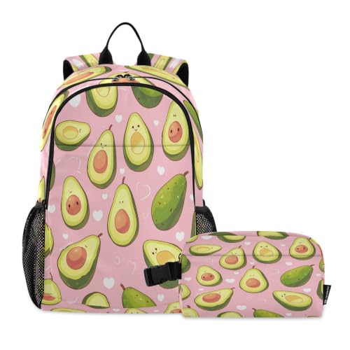 Sac à dos étudiant avocat et sac à lunch pour enfants