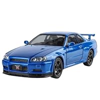 【ケース付き】NISSAN SKYLINE GTR(R34)ミニカー MINI GT KAIDO HOUSE NISSAN GT-R R34 KAIDO WORKS SHIN JUKU V1