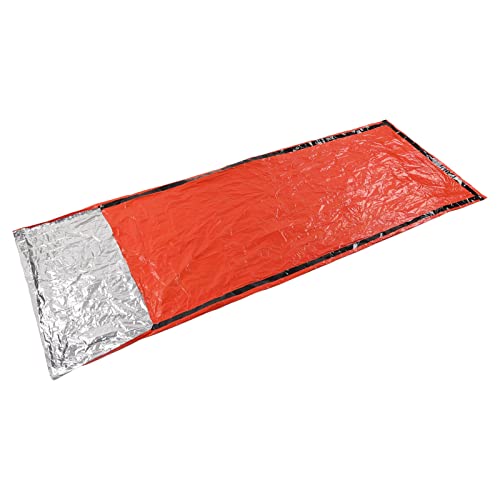 Bolsa de dormir de supervivencia de emergencia TITA-DONG, film de aluminio PE, saco térmico portátil impermeable para camping y senderismo miniatura 6