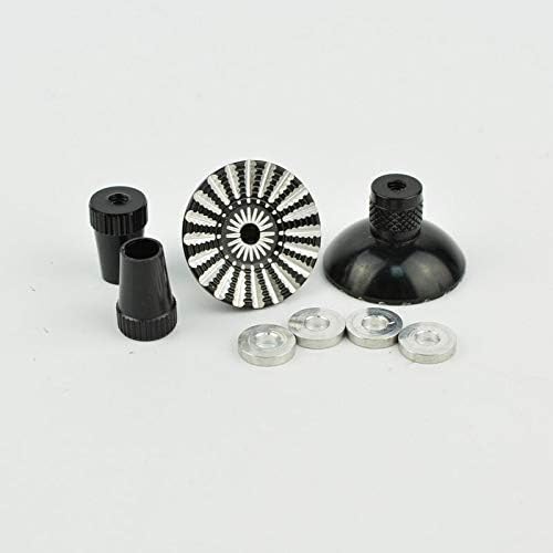 Replacement Part For M3 Tead Transmitter Gimbal Sticks Ends Umbrella For DX5i DX6i DX7S DX8 DX9 X9D RC Drone Accessories - (Color: 1pair Black)
