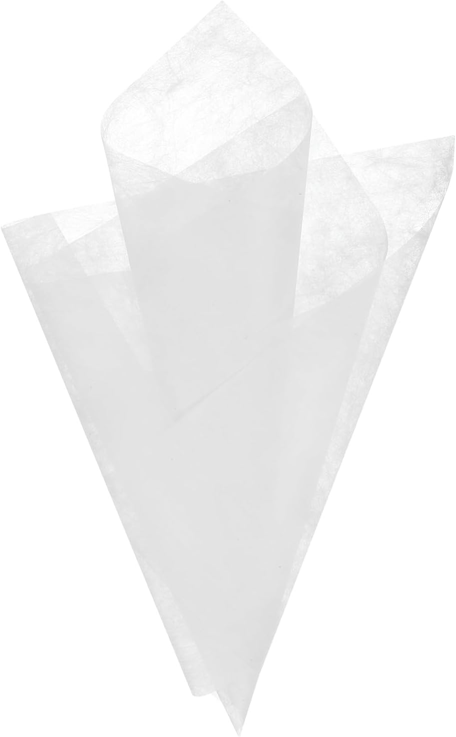 PATIKIL 11.8 Inches Tissue Flower Wrapping Paper, 133 Sheets Waterproof Floral Bouquet Wraps Gift Packaging Tissue for Party Birthday Wedding Holiday Decorations Crafts, White