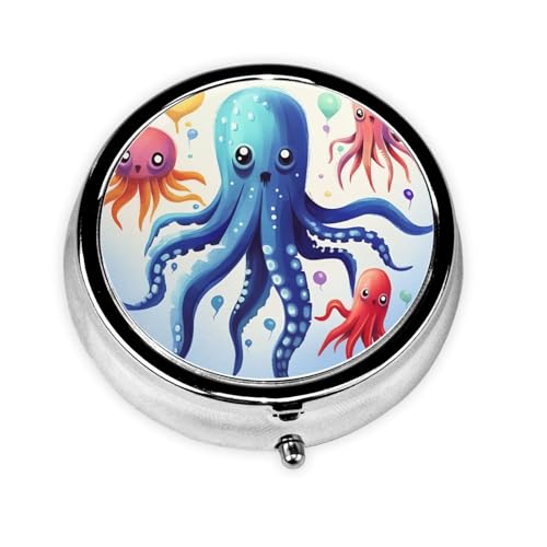 Kthsnskl Bunte Oktopus Pillendose 10584667