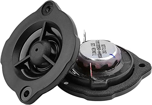 Desconocido Tweeters portátiles de 2 Pulgadas, Controlador de Altavoz magnético HiFi Fever, Columna de Altavoz de 12Ohm y 5W para Sistema de Sonido doméstico