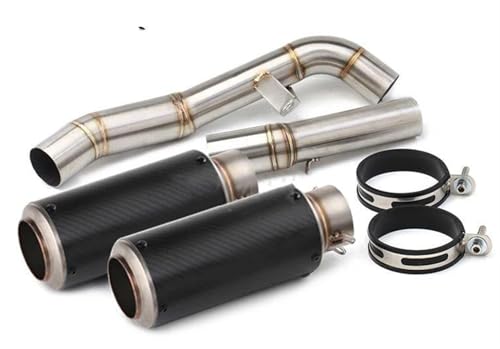 Échappement Moto Silencieux en Inox Ajustement Slip-On Ninja 1000 et Z1000 2007-2020