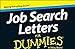 Job Search Letters For Dummies