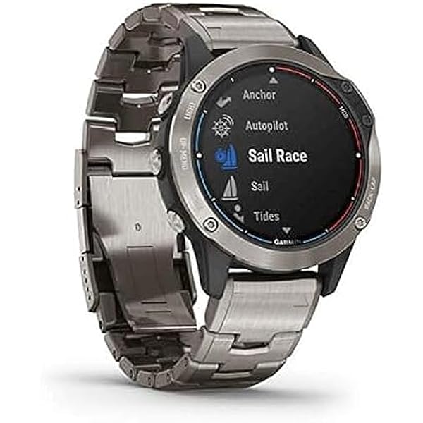 Orologio Garmin QUATIX 6 TITANIO 010-02158-95