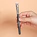 TEOYALL Under-Eye Concealer Brush, Small Flat Angled Synthetic Bristles Flawless Coverage Multitask Brush with Liquid Cream Powder