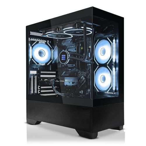 SYSTEMTREFF PC Gamer High-End AMD Ryzen 9 9900X 12x5.6GHz | Nvidia RTX 5080 16Go DX12 | 1To M.2 NVMe | 32Go DDR5 RAM | Windows 11 | Ordinateur de Bureau pour...