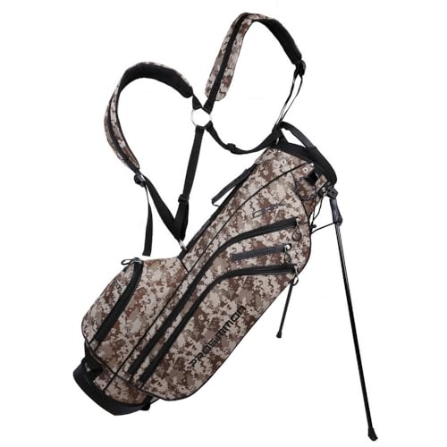Prosimmon Golf DRK 7 Lightweight Golf Stand Bag with Dual Straps Camo