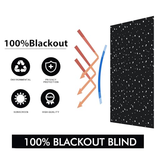 Portable Blackout Blinds with Suction Cups, Adjustable & Resizable Temporary Blackout Curtains - Image 2