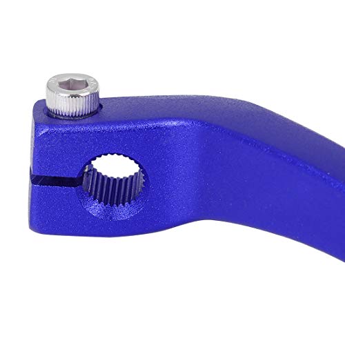 F FIERCE CYCLE 0.39 Inch Aluminum Alloy Motorcycle Shift Lever Folding Gear Shifter Blue - Thumbnail 6