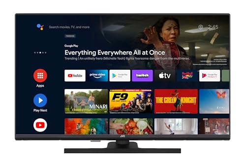 JVC QLED TV 32 Zoll Fernseher Full HD Android Smart TV (HDR, Triple-Tuner, Bluetooth) LT-32VQF545A – Bild 3