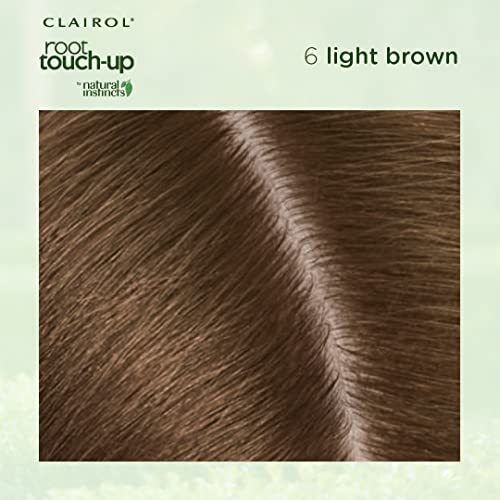 Clairol Tintura permanente para cabelo da Natural Instincts, 6 cores castanhas claras, 1 unidade