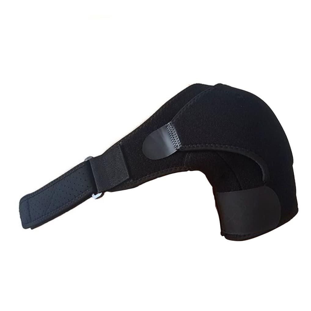 Adjustable Shoulder Support Brace Compression Sleeve Rotator Cuff Strap Pain Relief Sprain Tendinitis Dislocated AC Joint for Men