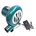 DBGA Souffleur de Forge de Forgeron Électrique, Ventilateur Centrifuge Extérieur en Fonte, Ventilateur de Cuisson pour Barbecue, 30 W/40 W/60 W