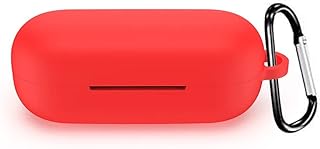 Microsonic Huawei FreeBuds SE Case Strap Matte Silicone Red