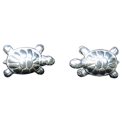 Luxury Handmade Fine Pewter Tortoise Cufflinks, by William Sturt Fine Pewter