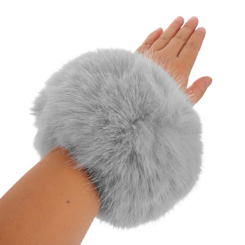 Pulseras de piel sintética COLLBATH evitan frío en muñecas con puños 3