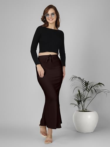 Image of Nexsus Stretchable Saree Shapewear | Petticoat for Women | Cotton Blended | Skirts for Women | Shape Wear Dress for Saree | Available in 80+ Colors and Plus Sizes