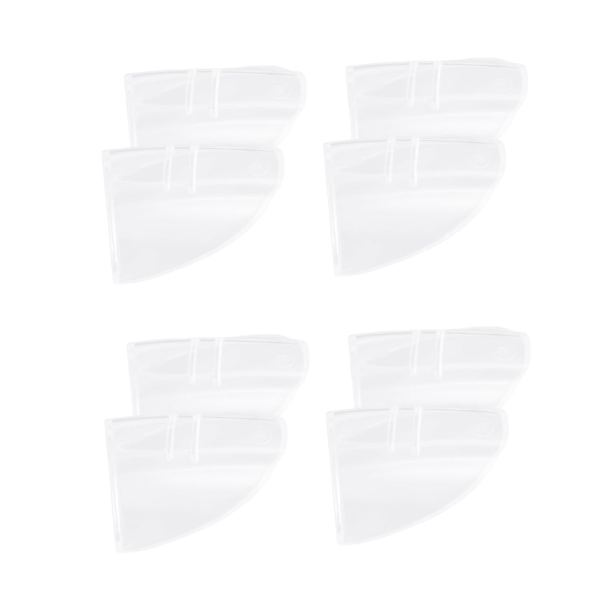 DOITOOL Safety Glasses Wings 4 Pairs Tpu Side Shields Protective Shelter for Eyewear Comfortable Wear