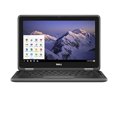 Image of Dell Chromebook 11 3100 11.6 inch 4GB 16GB (2019) Celeron N4020 1.1GHz ChromeOS, Black (Renewed)