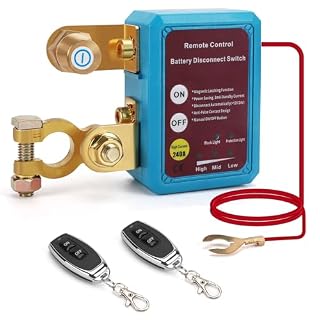 VIXKPIRR coupe batterie 12 V 240 A avec télécommande
