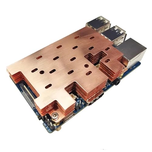 Boîtier Orange Pi 3B avec dissipateur en cuivre pour serveur maison