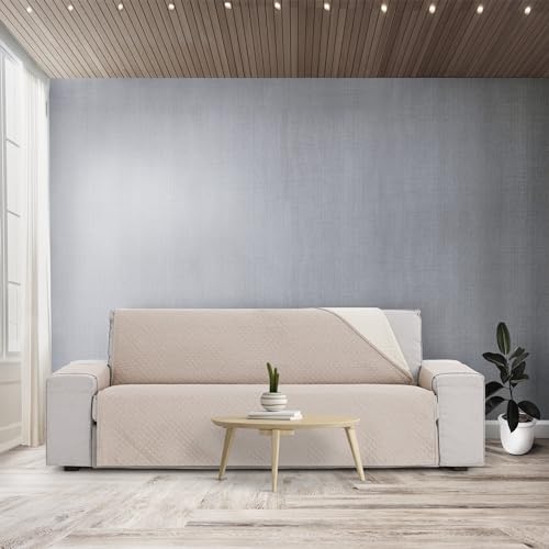 Housse de canapé pratique 2 places Silver Mod 2 Gris