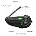 EJEAS Q8 Mesh 3.0 Motorcycle Helmet Bluetooth Intercom Headset, 6 Riders 1000m Group Communication, Music Sharing, CVC Noise Reduction, IP67 Waterproof, 2 Pack for Motorbike Riding