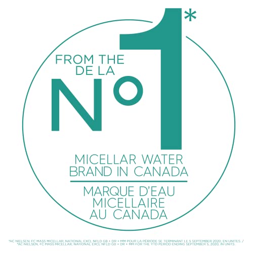 Garnier Skinactive Micellar Water For Waterproof Makeup, Facial Cleanser & Makeup Remover, 13.5 Fl. Oz, 1 Count (Packaging May Vary) #TOP2