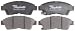 Raybestos PGD562C Professional Grade Ceramic Disc Brake Pad Set