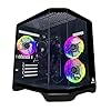 NitroPC - Pack Bronze | PC Gaming Complet (AMD Ryzen 5 5655G 6/12 4,4GHz, RX Vega 7, RAM 16Go, SSD 512Go, Windows 11 Pro | WiFi, Moniteur 24", Clavier, Souris, Casque) Ordinateur de Bureau (Noir)