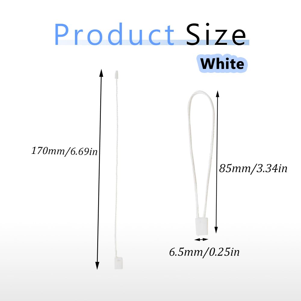 String For Tags White Hang Tag String 7 1000 Pcs Nylon