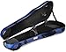 Knilling 610VNBL 3/4-4/4 Size Mirage Polycarbonate Shaped Violin Case - Blue