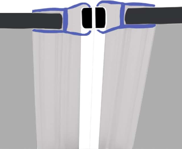 Amazon.co.uk vertical shower door seal