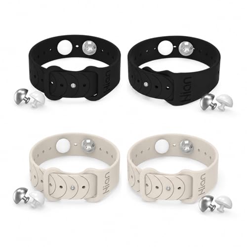 Image of Hion Motion Sickness Bracelets Wristband Sea Sickness for Adult Kids & Pregnant Women, Acupressure Anti Nausea Wristbands for Car Sea Air Cruise Travel Sickness, Relief Motion /Morning Sickness-2Pairs