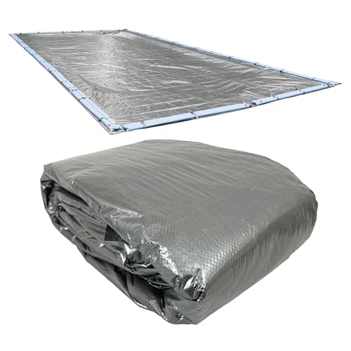 Pool Mate cubierta piscina invierno 25x45 pies Classic Silver miniatura 1