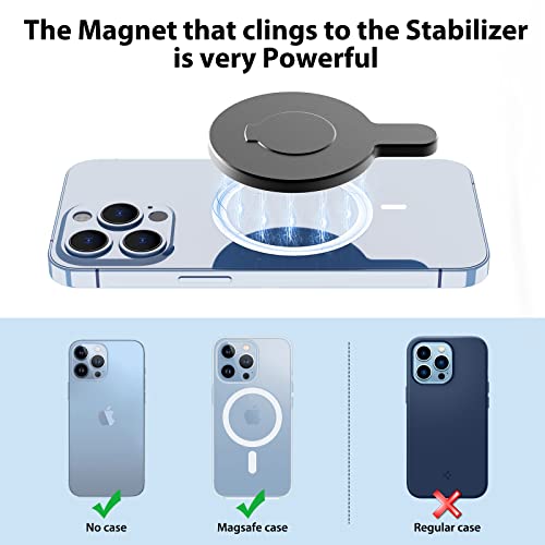 for DJI OM 6 Magsafe Adapter Clamp, Compatible with Gimbal Stabilizer DJI Osmo Mobile 6, Also fits for DJI OM 5 4 SE 6 41ZIB4YfI7L