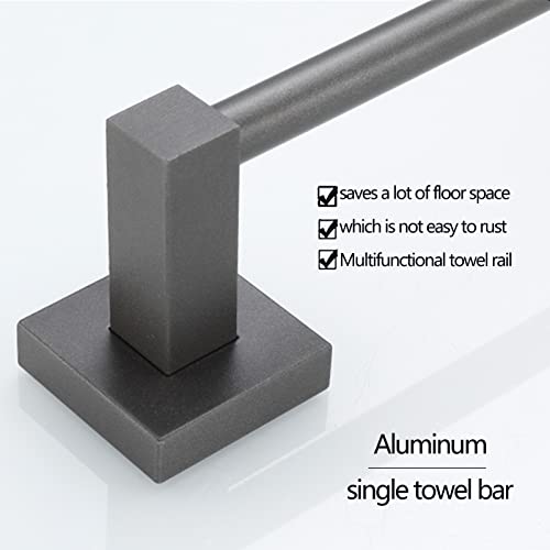 Porte-serviettes mural pour petite salle de bain gain de place - 4