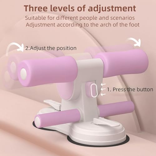 Asistencia para sentadillas de 3 niveles con base de succión potente 4