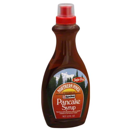 Northern Pines Sugar Free Syrup, 12-Ounce (Pack of 6)
