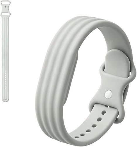 �yBARDATS�z�����o���h Google Fitbit Air �Ή� �����x���g �V���R���� �ŉ��K �y�� �ʋC�E�f�U�C�� �ʋC�� �h�� ���ɋ��� �R�ۖh�L�� �����\ �X�|�[�c������g�p �j�����p (���C�g�O���[)