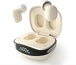 Schlafkopfhörer Bluetooth 5.4,Seitenschläfer Kopfhörer,Noise Cancelling Bluetooth Kopfhörer Mini zum Schlafen,Unsichtbare In Ear Kopfhörer,Weiche Ohrhörer Schlafen Sleepbuds,für iOS/Huawei/Samsung